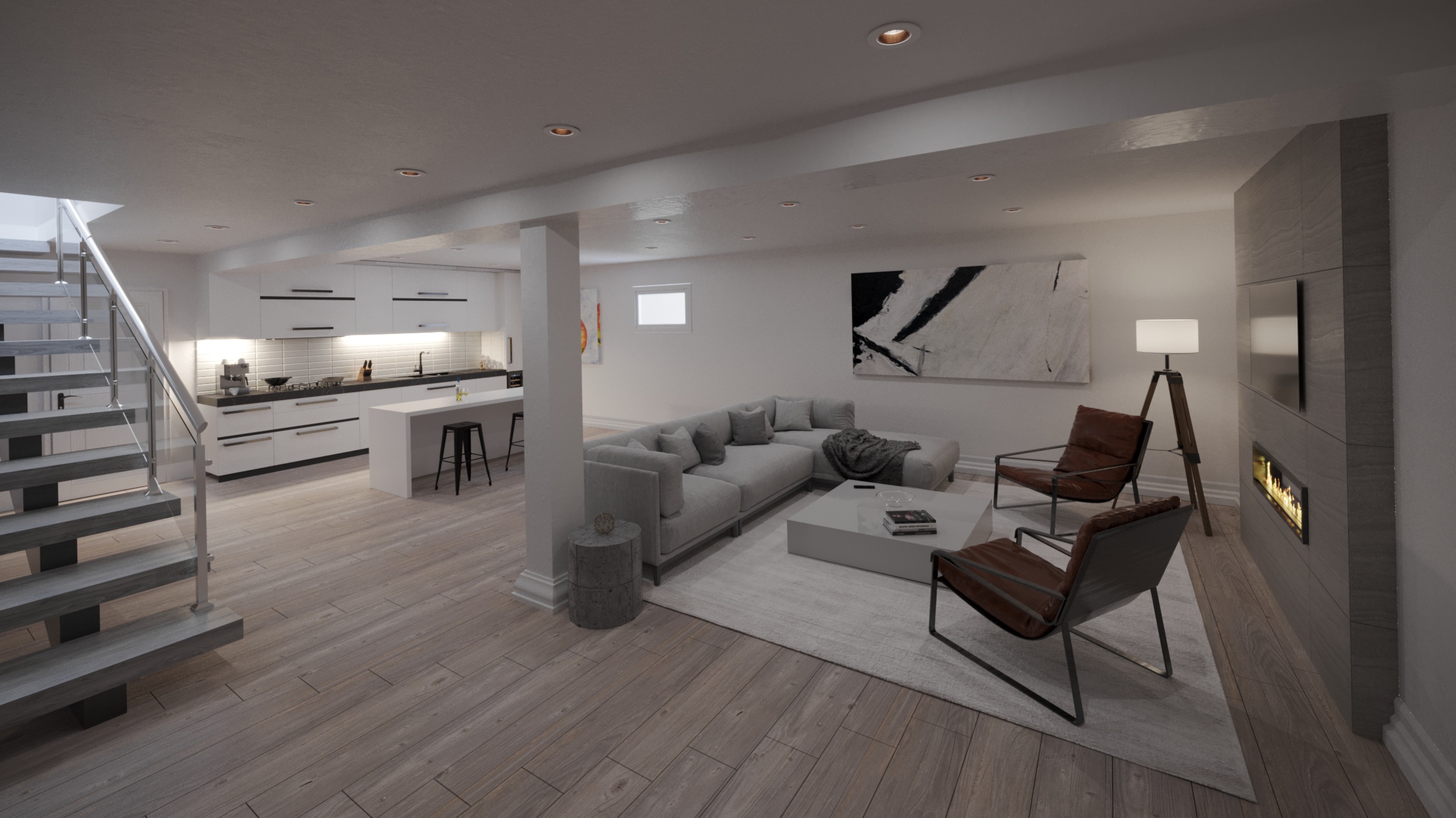 BASEMENT / SECOND KITCHEN